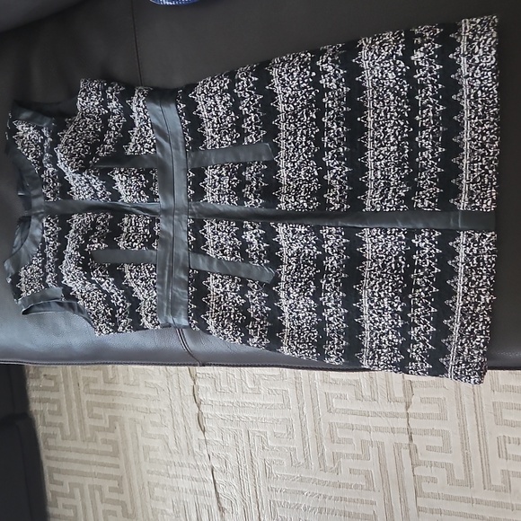 ISO Milly leather trim dress size 6